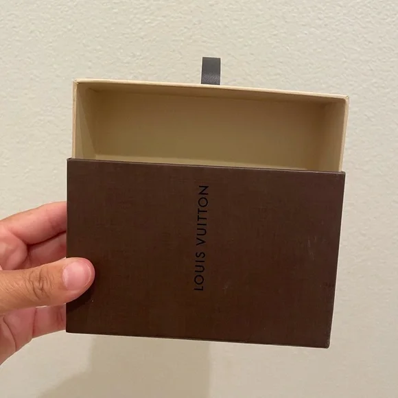 Louis Vuitton Small Drawer Box – Brown & Cream Storage Case (Pre-Owned) - Picture 2 of 9